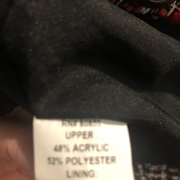 🍋Lavender Star Tweed Blazer- M (fits like SMALL) - Picture 4 of 5